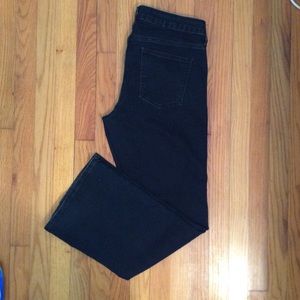 GAP Long & Lean Jeans in Black Cloud Size 31 Short